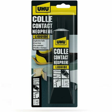 Colle Contact Liquide - Tube 42 G - UHU 3 Colle Contact Liquide - Tube 42 G - UHU