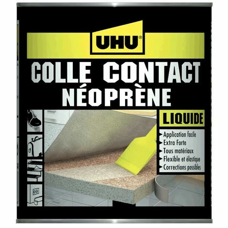 Colle Contact Liquide - Pot 215 G - UHU 3 Colle Contact Liquide - Pot 215 G - UHU