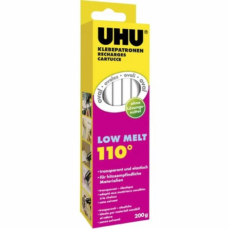 UHU 48630 Bâtons De Colle 170 Mm Transparent 200 G 10 Pc(s) W46679 3 UHU 48630 Bâtons De Colle 170 Mm Transparent 200 G 10 Pc(s) W46679