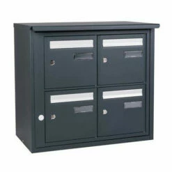 BOITE AUX LETTRES LANG SFA EXT B4 RAL7016 DECAYEUX 314022RAL7016