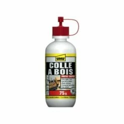 Colle UHU Spéciale Bois à Prise Rapide D2 - 75g - 38915