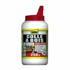Colle UHU Spéciale Bois à Prise Rapide D2 - 250g - 38925