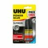 Colle Power Glue Gel UHU Tube - 2x3g - 36730