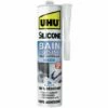 Silicone Mastic UHU Bain Cuisine 2H Blanc Cartouche - 300ml - 38000 - Blanc -UHU Soldes 37530682 1