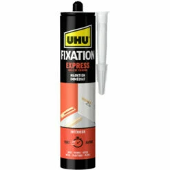 Pack UHU Power Pistol - 2 Cartouches Colle Mastic De Fixation Express - 2x370g -UHU Soldes 37530763 3