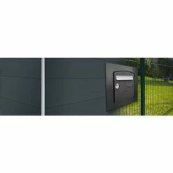 DECAYEUX CADRE D'ENCASTREMENT PROFIL + POUR DOME - NOIR - Blanc