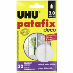 Pastilles Adhésives Patafix Homedeco UHU 47910