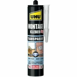 Colle De Montage Transparent, Cartouche De 310 G, 47215 - UHU