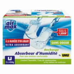 Pack UHU Absorbeur D’humidité Et 2 Boites De Recharges Airmax - 5x450g -UHU Soldes 54555652 3
