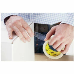 Ruban Adhésif UHU Rollafix Emballage Transparent- 66m X 50mm - 36530 - Transparent -UHU Soldes 55027650 3