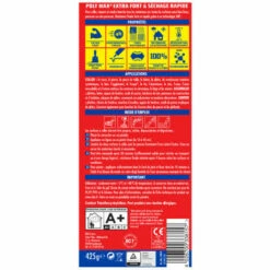 Colle Mastic Extra Forte Polymax UHU Blanc Cartouche - 425 G - 33817 - Blanc -UHU Soldes 55287542 2