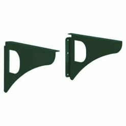 GNRIQUE Supports De Boite Aux Lettres Vert La Paire 127813 - DECAYEUX