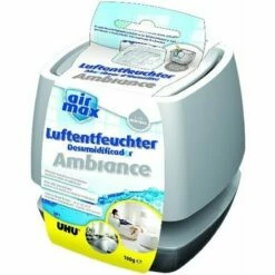 UHU 50595 DÉSHUMIDIFCATEUR AIR MAX AMBIANCE 100 G BLANC