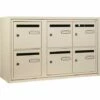 Boîte Aux Lettres Collective Extérieure Murale Ivoire Clair - Languedoc Standard - Decayeux - 6 Boîtes - Horizontale C4 -UHU Soldes 60220756 1