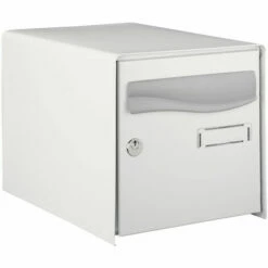 DECAYEUX Boîte Aux Lettres Prembox - Double Face - Gris RAL 7035 - L 302 X H 300 X P 410 Mm