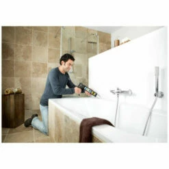 Lot De 3 Silicones Mastic UHU Bain Cuisine 2H Blanc Cartouche - 300ml - Blanc -UHU Soldes 61561749 3