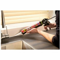 Lot De 5 Colles Mastic Prise Immédiate Polymax UHU Invisible Cartouche - 300 G - Transparent -UHU Soldes 63152662 5