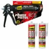 Pack UHU Power Pistol - 2 Cartouches De Colle Fixe Tout Sur Tout Extrem Express Invisible - 2x300 G 2 Pack UHU Power Pistol - 2 Cartouches De Colle Fixe Tout Sur Tout Extrem Express Invisible - 2x300 G -UHU Soldes 63210569 1