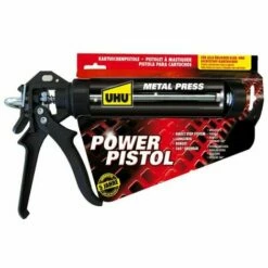 Pack UHU Power Pistol - 2 Cartouches De Colle Fixe Tout Sur Tout Extrem Express Invisible - 2x300 G -UHU Soldes 63210569 3