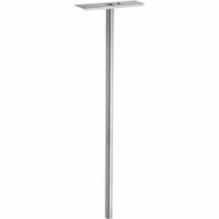 Piquet Boites Aux Lettres Galvanisé, Hauteur 110 Cm, Diamètre 4,5 Cm Decayeux