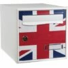 DECAYEUX STYLIS SIMPLE FACE - UNION JACK - Blanc 1 DECAYEUX STYLIS SIMPLE FACE - UNION JACK - Blanc -UHU Soldes 8449568 1