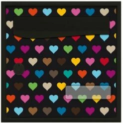 DECAYEUX STYLIS SIMPLE FACE - CŒURS - Noir